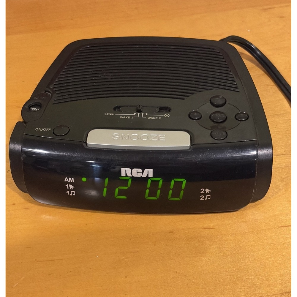 RCA Alarm‎ Clock Radio MN RP5405-A With Battery Back-Up
